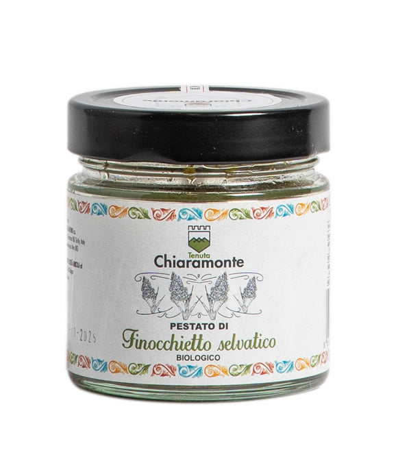 Italian Organic Wild Fennel Pesto Sicily Gourmet Spread