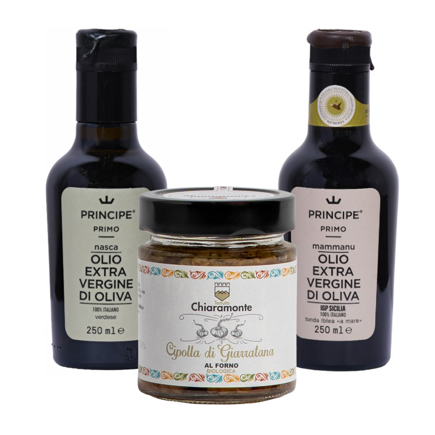 Nasca EVOO + Mammanu EVOO + Organic Onion of Giarratana