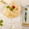 Peach and extra virgin olive oil sorbetto