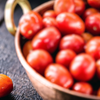 Ripe Italian tomatoes grown in Puglia, irrigated with brackish water for concentrated flavour