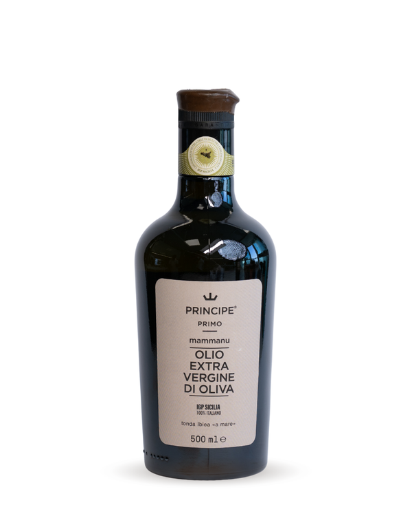 Italian Extra Virgin Olive Oil Mammamu Sicily Premium Olive Oil Bottle