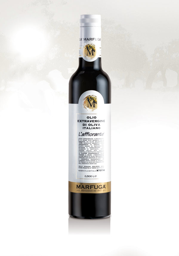 Extra Virgin Olive Oil Marfuga L’Affiorante Moraiolo 100 Percent Italian Olive Oil