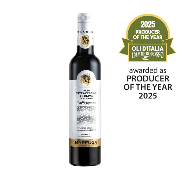 Italian Extra Virgin Olive Oil Marfuga L’Affiorante Moraiolo Single Variety Oil