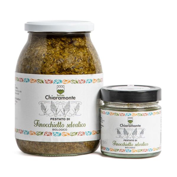 Premium Organic Wild Fennel Pesto Sicily Italian Pesto Sauce