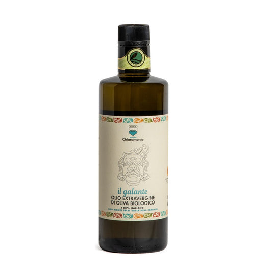 Il Galante - Organic EVOO 100% Moresca and Verdese - 500ml Bottle