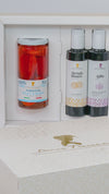 Donna Francesca Flavoured Olive Oil Gift Box | Garlic + White Truffle + Pomodori Pelati